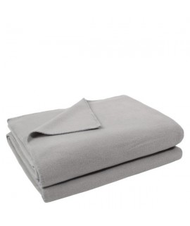 Deka Zoeppritz Soft-Fleece 180x220 light grey