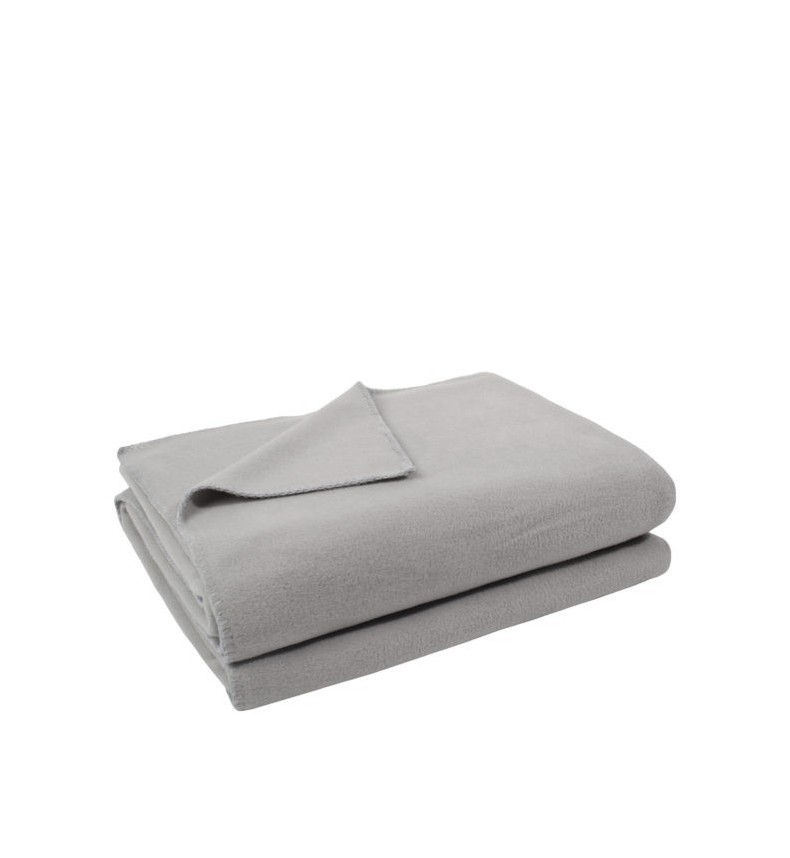 Deka Zoeppritz Soft-Fleece 180x220 light grey